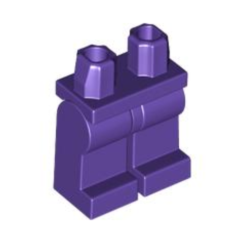 Dark Purple Hips and Legs Plain