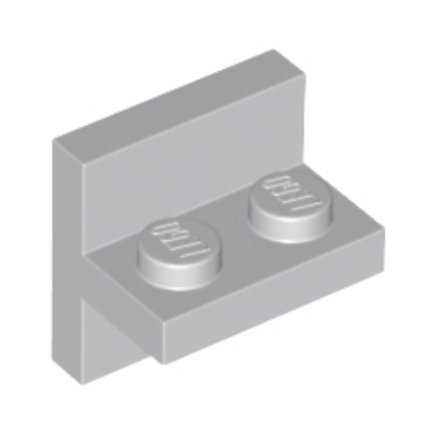 Light Bluish Gray Bracket 2 x 2 - 1 x 2 Centered