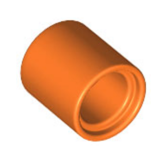 Orange Technic, Liftarm Thick 1 x 1 (Spacer)