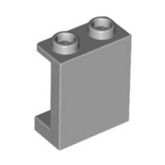 Light Bluish Gray Panel 1 x 2 x 2 with Side Supports - Hollow Studs