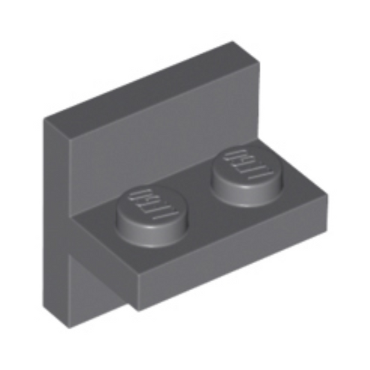 Dark Bluish Gray Bracket 2 x 2 - 1 x 2 Centered