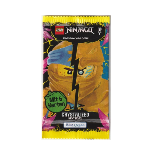 njo08adepack NINJAGO Trading Card Game German Series 8 Next Level - Booster Pack