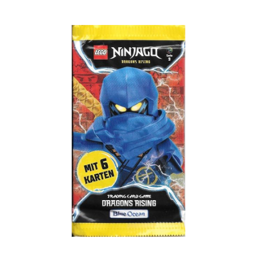 njo09depack NINJAGO Trading Card Game German Series 9 - Booster Pack with 6 Cards
