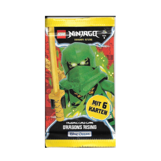 njo09depack NINJAGO Trading Card Game German Series 9 - Booster Pack with 6 Cards