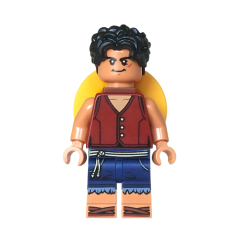 op007 Monkey D. Luffy - Straw Hat on Back